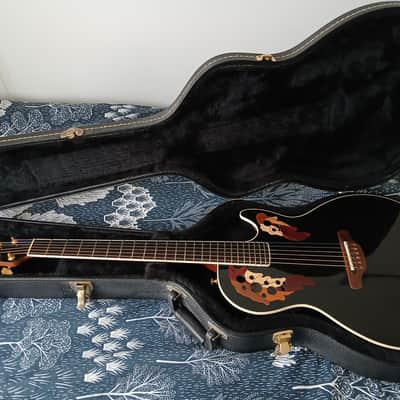Ovation EA68 Viper 1994-2006 - Black - USA with OHSC image 2
