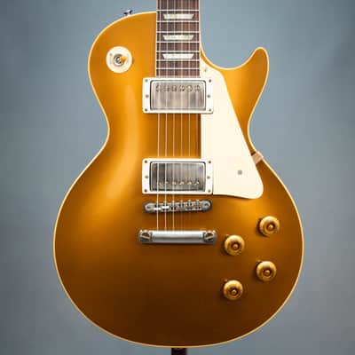 Gibson Custom 1957 Les Paul Goldtop Reissue VOS Electric Guitar - Double Gold Dark Back - 751438 image 1