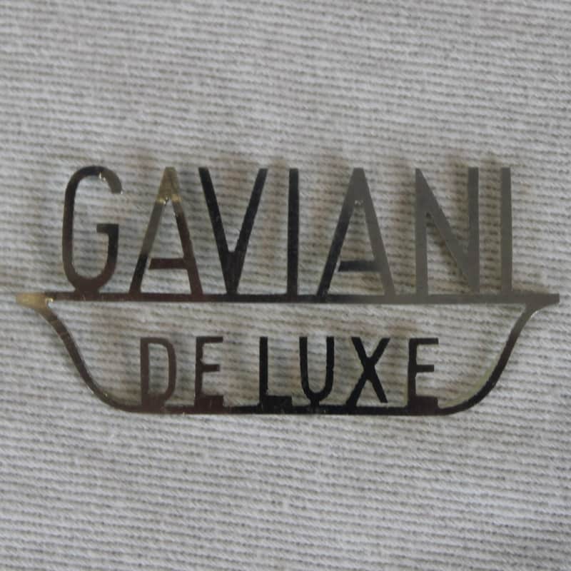 Accordion Part - Gaviani DeLuxe Emblem Logo (Text) imagen 1