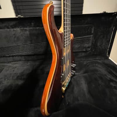 Alembic Signature Deluxe Mark 5 String Bass Guitar Cocobolo image 20