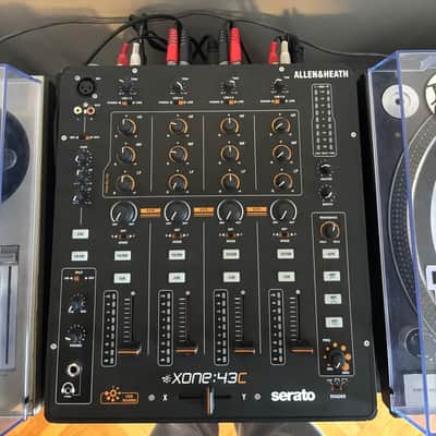 Allen & Heath XONE:43C 4+1 Channel DJ Mixer with Soundcard 2010s - Black image 1