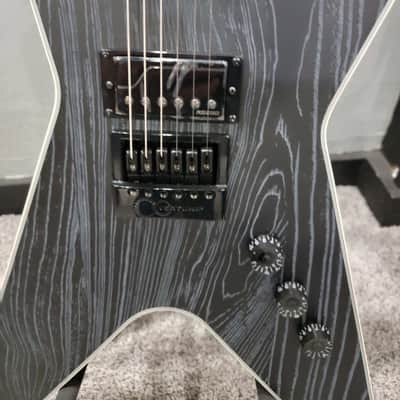 Dean Custom Run #16 Electric ML Guitar, Sandblasted Grey, (#40) DCR ML ET FL SBG image 3