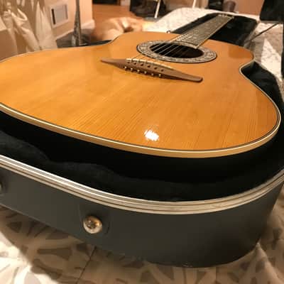 1978 Ovation 1117-4 Legend Deep Bowl Acoustic guitar (Natural finish) image 4