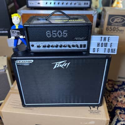 Peavey Amp Stack 6505 MH & 112- 6 1x12” Cab 2025 - Black image 2