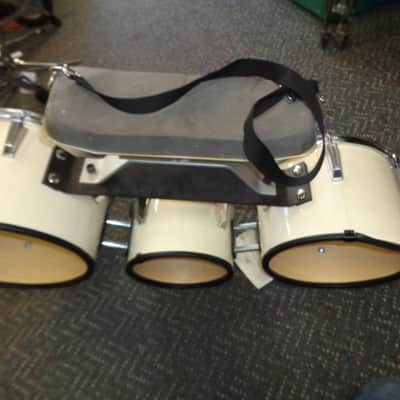 used CB Percussion set of marching band trips tom drums image 7