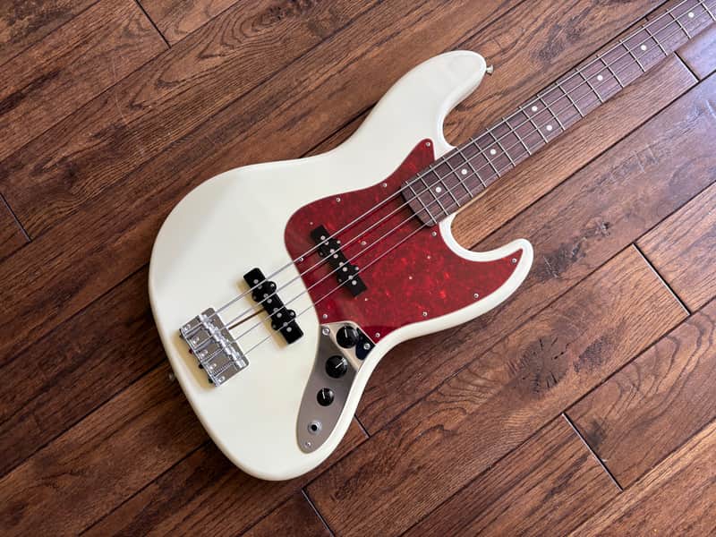 2017 Fender MIJ Traditional '60s Jazz Bass 2017 Arctic White MIJ Japan image 1