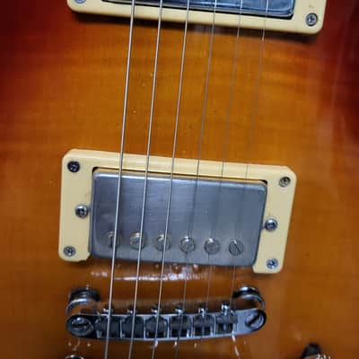 Video Demo Vintage 1976 Electra Omega Model X220 Varitone Switch Magnaflux Pickups Pro Setup New Deluxe Hard Shell Case image 4