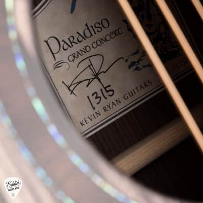 Kevin Ryan "The Heather" Paradiso Grand Concert - Alpine Spruce & Indian Rosewood #1315 image 18