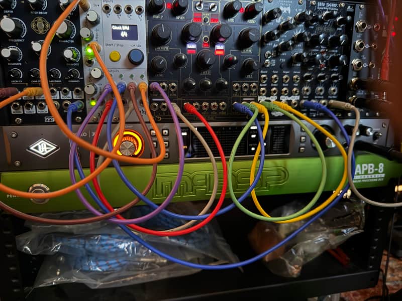 McDSP APB-8 8-Channel Analog Processing Box - 10ft Thunderbolt Cable Included image 1