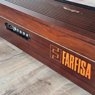 Farfisa Soundmaker 61-Key String Synthesizer 1979 - 1981 - Natural / Black image 18