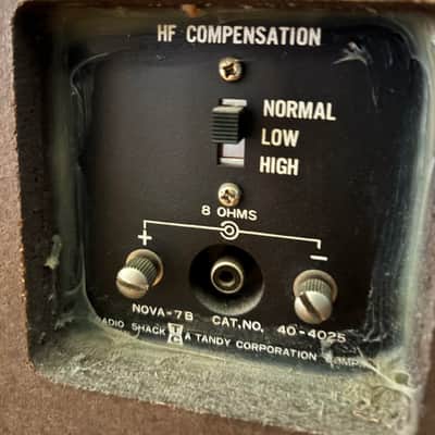 Vintage Radio Shack/Tandy Corp. Nova 7B Hi-Fi Stereo Speakers Cat. No. 40-4025 image 7