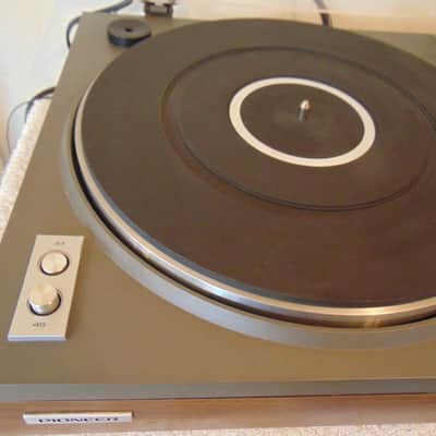 Vintage Pioneer PL-117D Automatic Turntable-Used Working-AS IS- Silver/Wood Veneer image 3