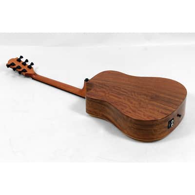 Lag Guitars Tramontane HyVibe THV20DCE Dreadnought Acoustic-Electric Smart Guitar Regular Natural image 3