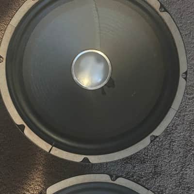 4 matching 1968 CTS 12” 8 ohm 25 watt speakers 1968 - Brown image 8