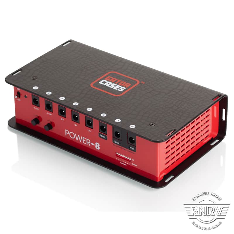Gator GTR-PWR-8 Power Supply With 8 Isolated Outputs image 1
