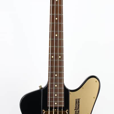 Mike Lull Tom Petersson Signature Bass TPT4 | Rare Black Finish, Gold Hardware image 5