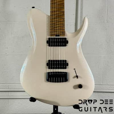 Balaguer USA Series Seraph Modern 7 Baritone 7-String Electric Guitar w/ Case (1224) - Gloss Metallic Jewel image 1