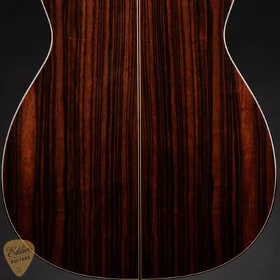 Goodall Parlor 14 Fret Cutaway - Bearclaw Sitka Spruce & Macassar Ebony image 5
