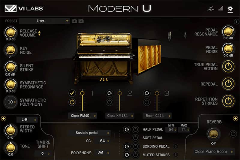 VI Labs Modern U Upright Piano image 1