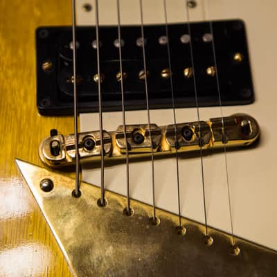 Roger Giffin built 1994 Gibson Custom Shop Korina Explorer 7 string 36 fret image 15