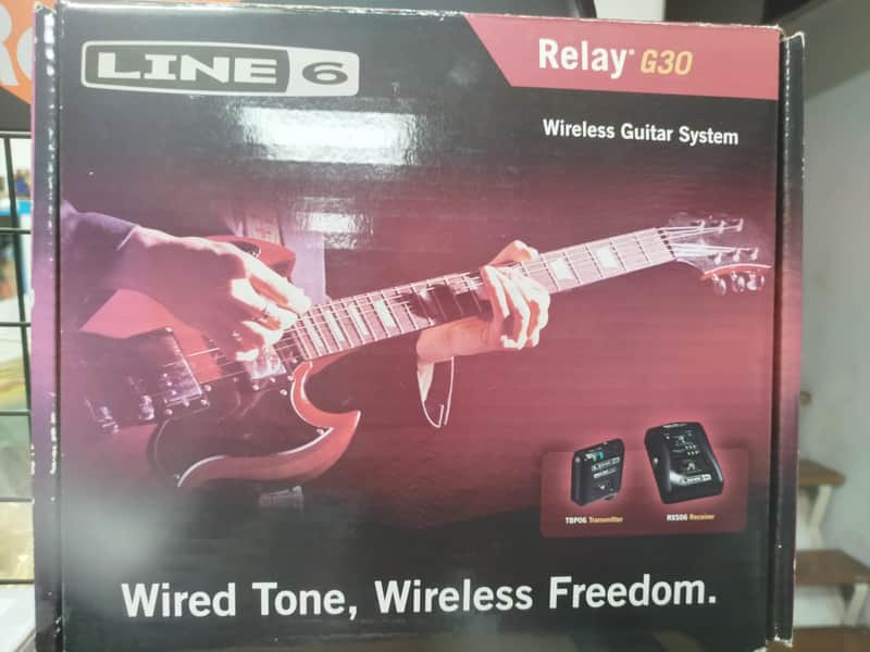 Line 6 Relay G30 Guitar Wireless System 2010s - Black image 1