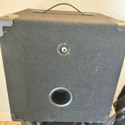 Custom Built 12" Bass Cabinet with Eminence Basslite S2012 Eminence/Greg's Pro Audio 2026 - Black image 2