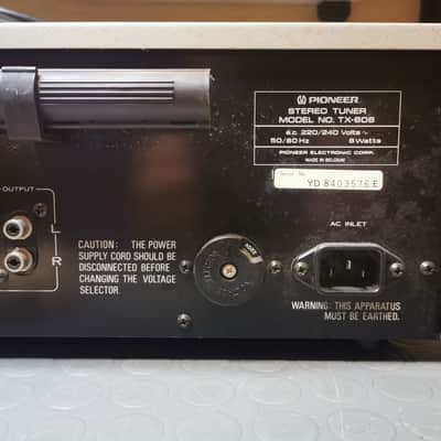 Pioneer TX-606 Sintonizzatore HI FI vintage 1979 image 9