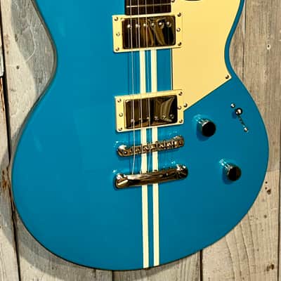 Super Clean Yamaha Revstar II RSE20 - Swift Blue, killer guitar! Ships Fast with Pro Set Up and Gig Bag! image 3