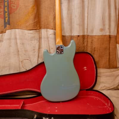 Fender Musicmaster Bass 1975 - Blue image 7