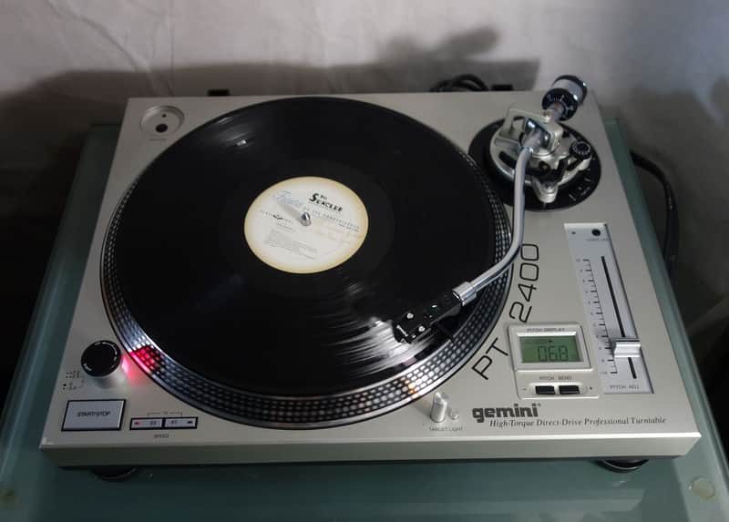 GEMINI PT 2400 High-Torque Direct Drive Professional Turntable