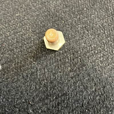 Hagstrom / Guild Bridge post height adjustment screw image 3