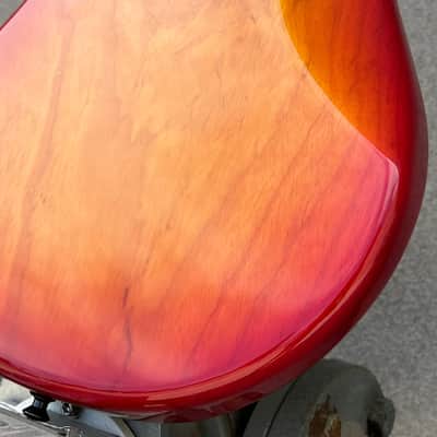 2008 Ernie Ball Music Man StingRay 5 HS Cherry Sunburst w/Case image 8