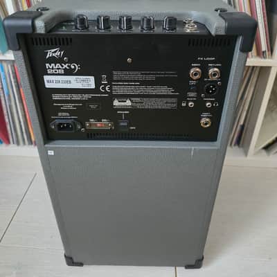 Peavey MAX 208 200-Watt 2x8" Bass Combo 2018 - Present - Gray / Black image 2