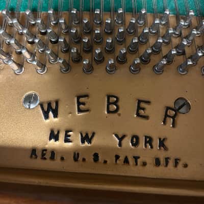 Weber NY Mahogany Baby Grand Piano 6' image 12