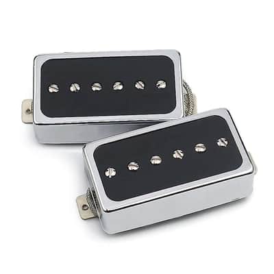 Neck and Bridge Guitar Alnico 5 Humbucker P90s Pickups Set image 1