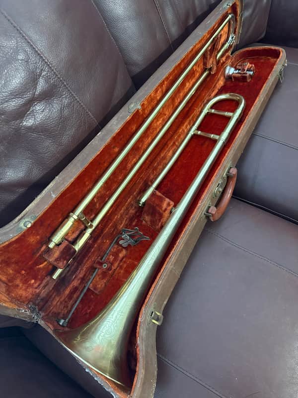 Buescher Aristocrat Bb Trombone (1940) SN 289164 (Custom built) image 1