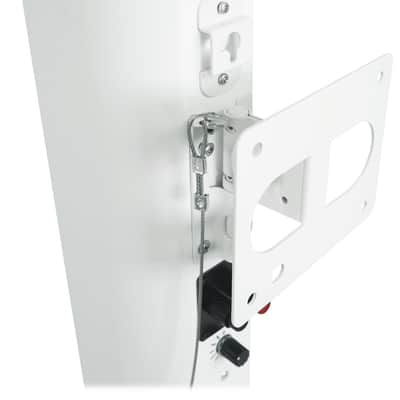 (4) Rockville WET ARRAY 5 WHITE Line Array Speakers For church/School/Auditorium image 11