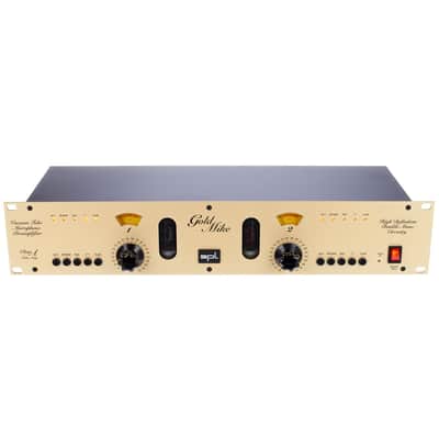 SPL 9844 GoldMike 2 Channel Tube Microphone Preamp | Reverb