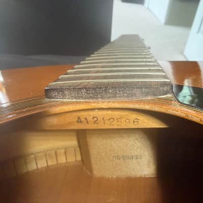 Yamaha FG-75 Folk Guitar 1974 - Natural image 3