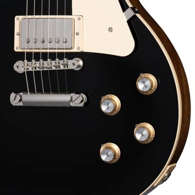 Gibson Les Paul Standard 60s Custom Color, Ebony, Ebony Top image 5