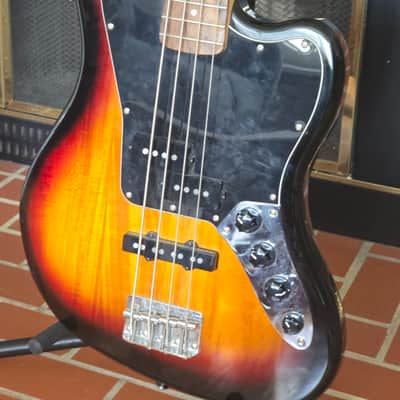 Squier Vintage Modified Jaguar Bass Special SS 2012 - 2018 - Brown Sunburst image 2