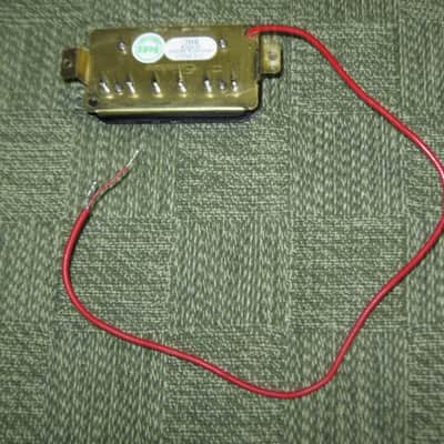 ONE used (less than light average wear) Epiphone BHC 57(CH)G Black Humbucker, 8.7k, Alnico V (+ screws & springs) for DOT: can go in Neck or Bridge position / for LP: Neck position / for SG Neck position (from 2010s) image 19