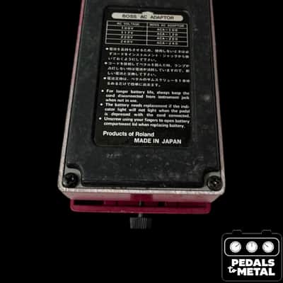 Boss DM-2 Delay (Black Label) 1981 - 1984 - Pink - X18953 image 6
