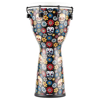Meinl ADJ10-DA Alpine Series Djembe (Day of the Dead Finish) image 3