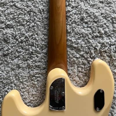 Sterling by Music Man SR50 StingRay Electric Guitar in Buttermilk Finish image 8