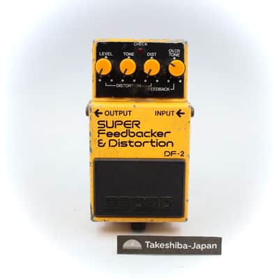 Boss DF-2 Super Feedbacker and Distortion 1985 Made In Japan Guitar Effect Pedal 527900 image 1