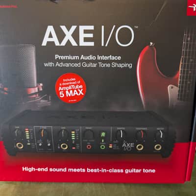 IK Multimedia AXE I/O USB Audio Interface 2019 - Present - Black image 8
