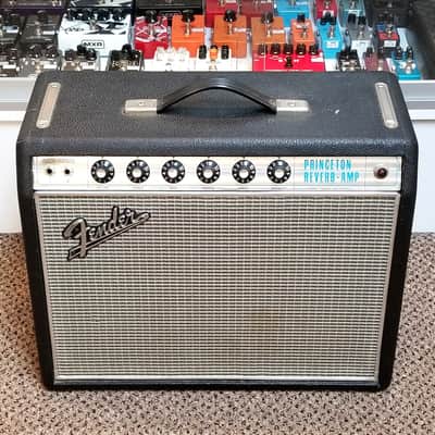 vintage 1967 Fender Princeton Reverb 12-Watt 1x10" Combo, Very Good Condition! image 1