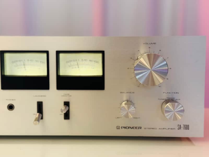 🚀🚀🚀 Vintage Pioneer SA-7600 Integrated Amplifier - Serviced +