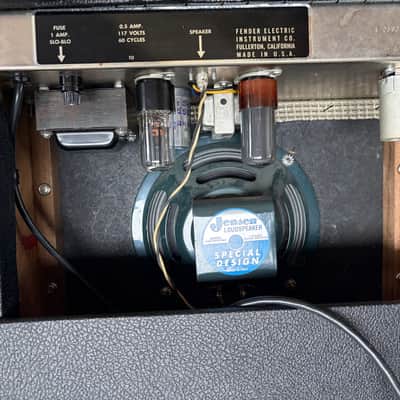 1966 Fender Blackface Champ Amp image 4